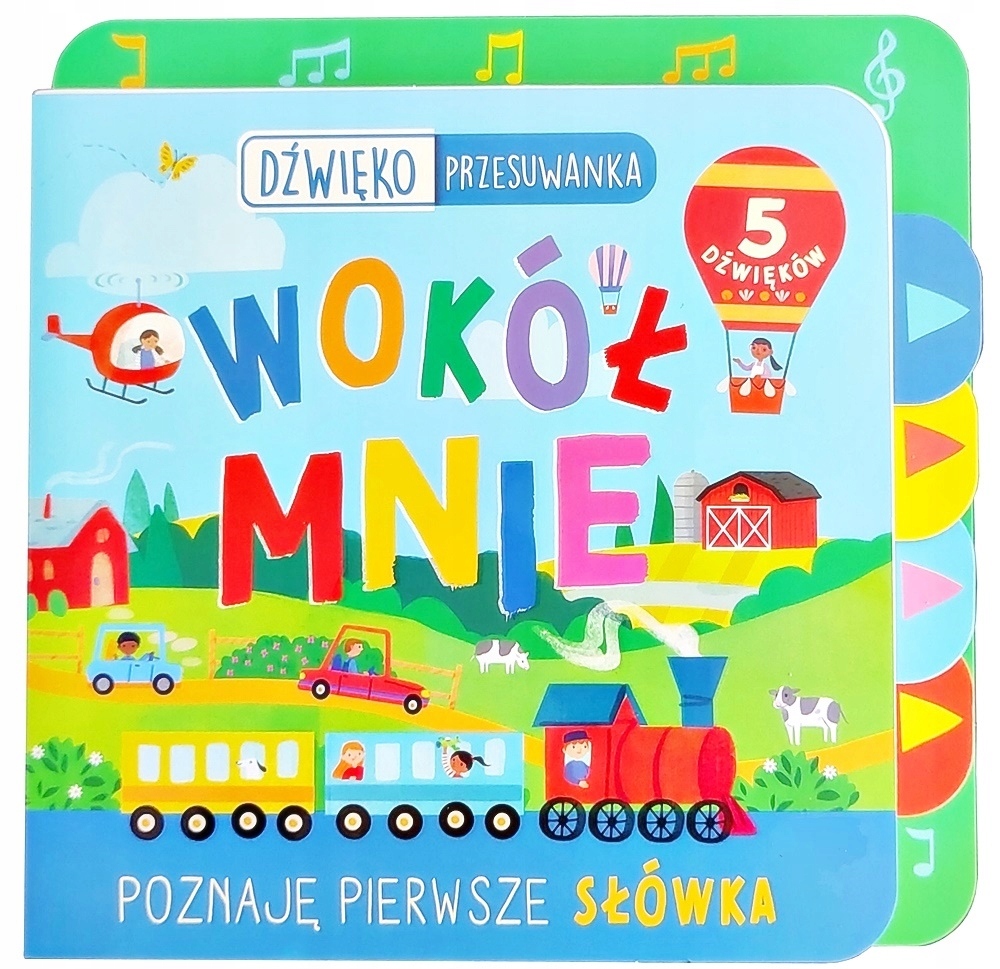 KSIĄŻKA SENSORYCZNA DŹWIĘKOPRZESUWANKA DŹWIĘKI SŁÓWKA Marka Pozostałe