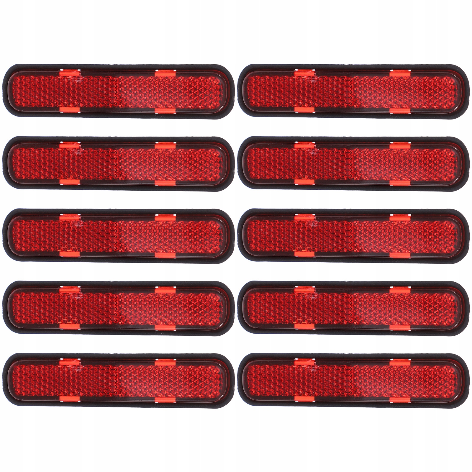 ODBLASK MOTOCYKLOWY SKRZYNKI LISTOWE ODBLASK PODJAZDU PRZYCZEPA BEZPIECZEŃSTWA