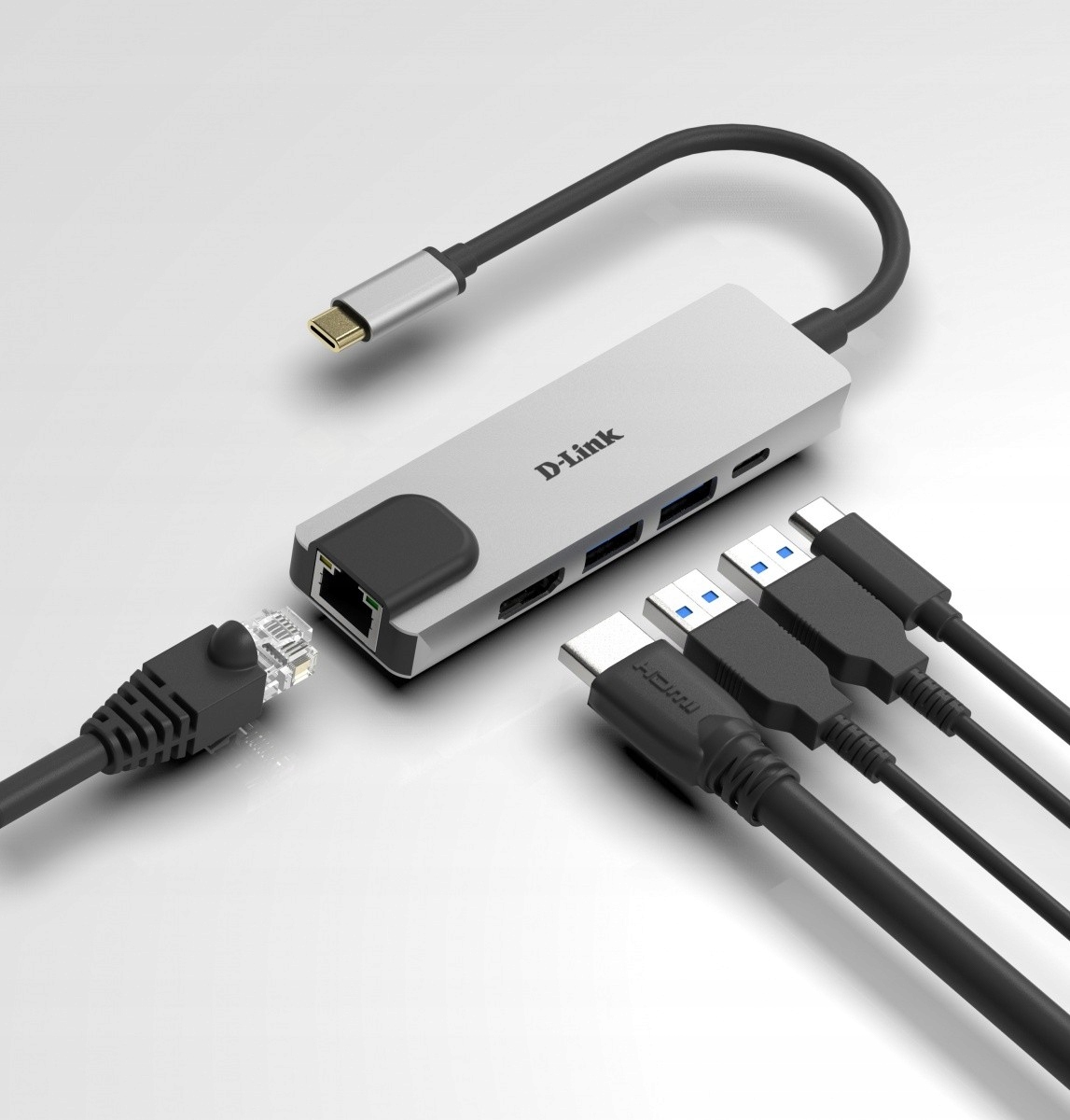 D-Link DUB-M520 Hub Usb-c Usb 3.0 Hdmi