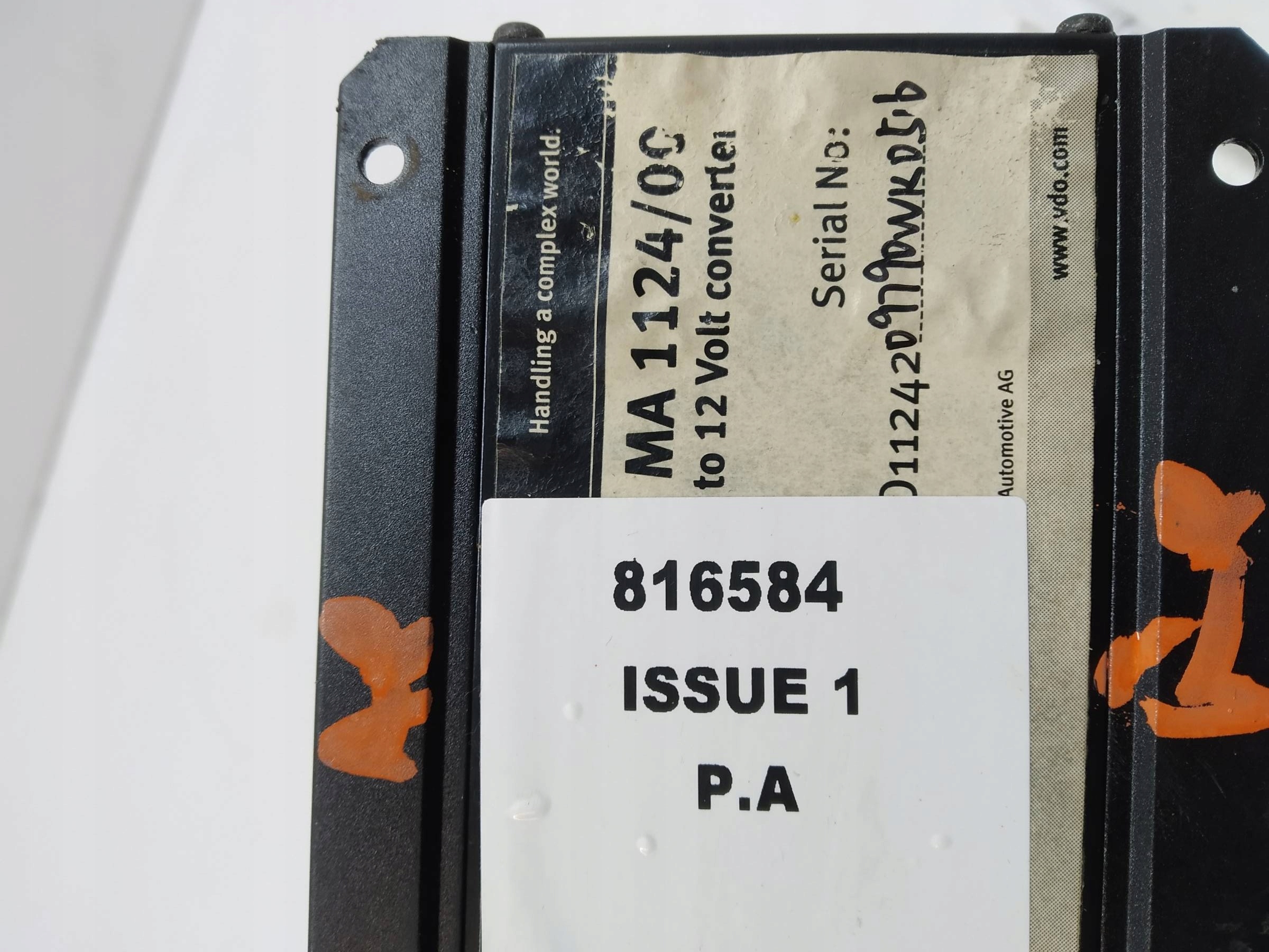 modulo Centralina di tensione 24V-12V MA1124/00 816584 Dennis Eagle Elite 2
