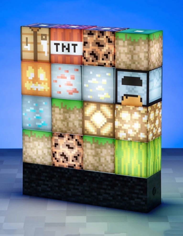 GADŻET LAMPKA NOCNA DO UKŁADANIA MINECRAFT BLOCKS Rodzaj gadżetu gamingowy