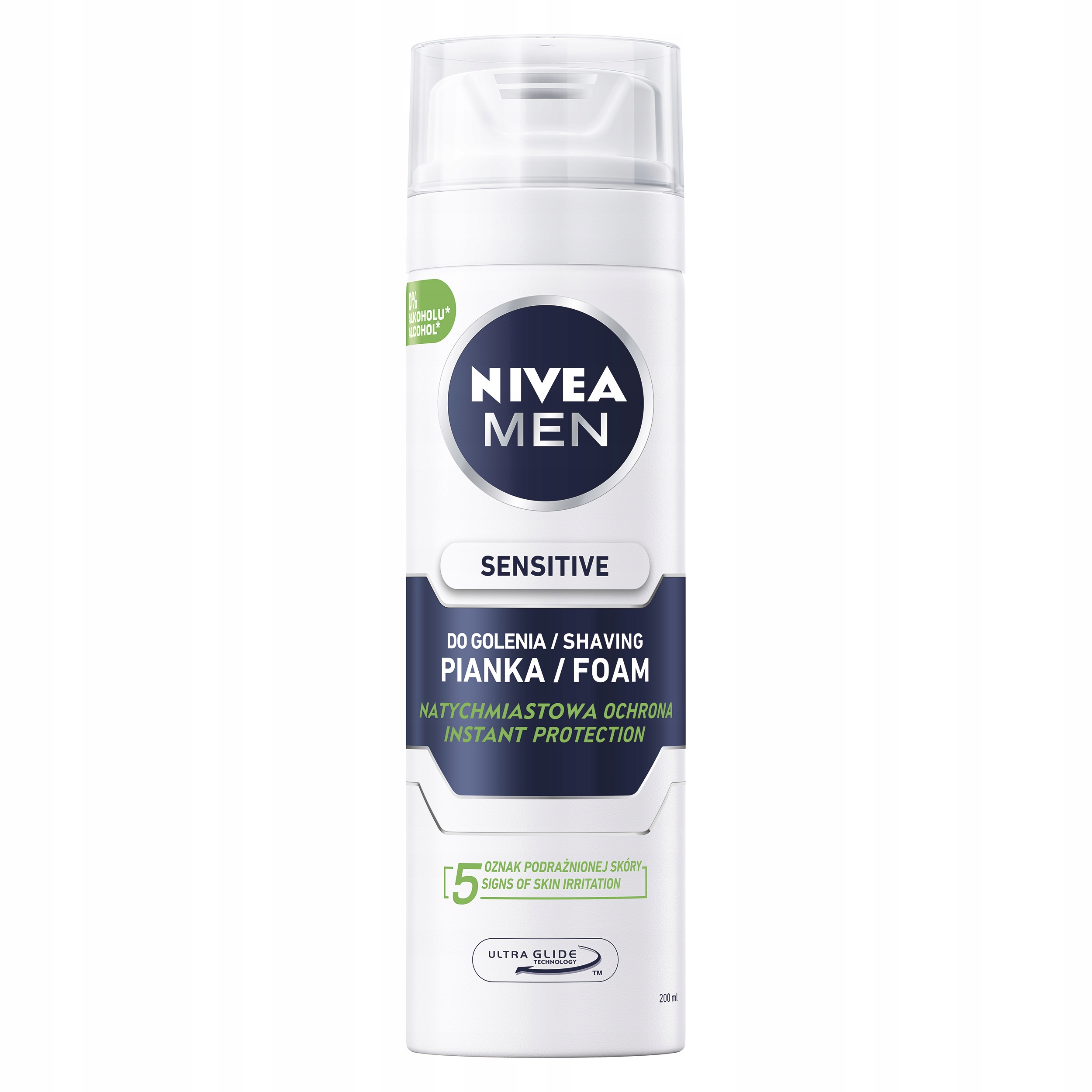 

Nivea Pianka do golenia Men Sensitive 200ml