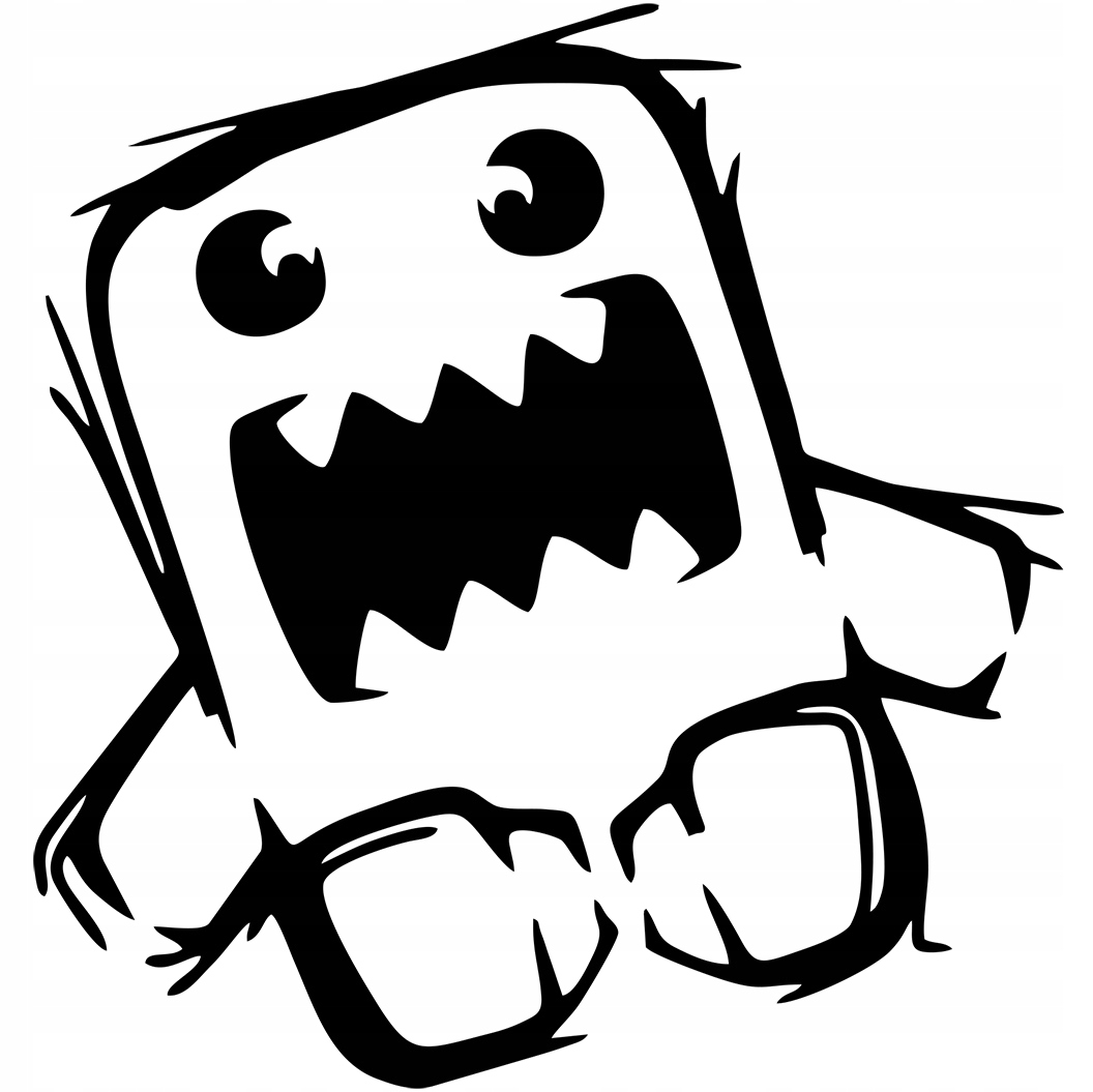 

Naklejka na samochód Potworek Monster Potwór 14x15