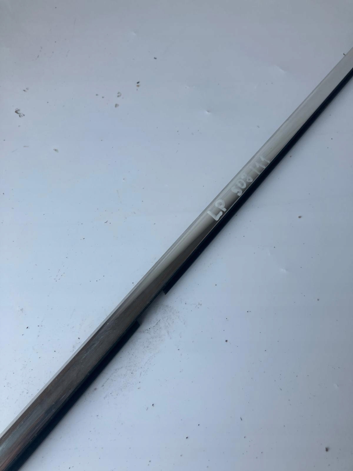 moulding dust door PEUGEOT 508 left front CHROM