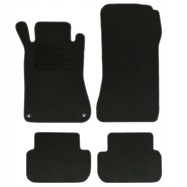 

Mercedes Clk W209 Dywaniki welurowe czarne Eko