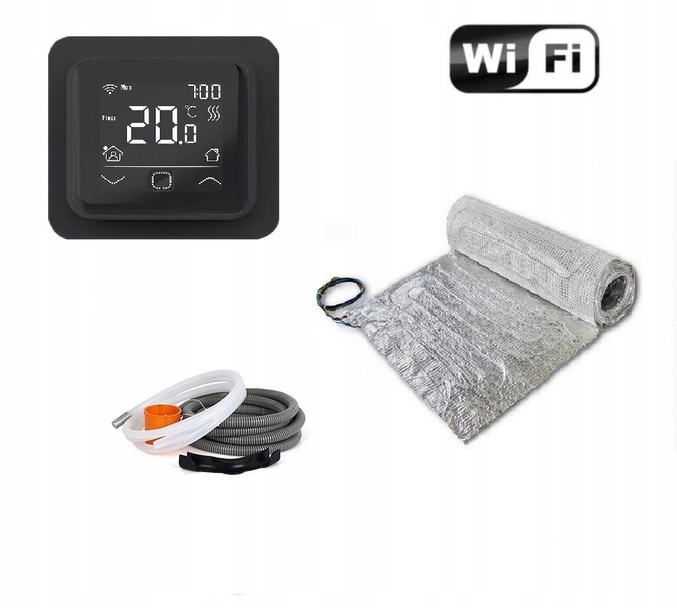 Mata grzejna pod panele Zestaw 15M2 TVT40CC Wifi