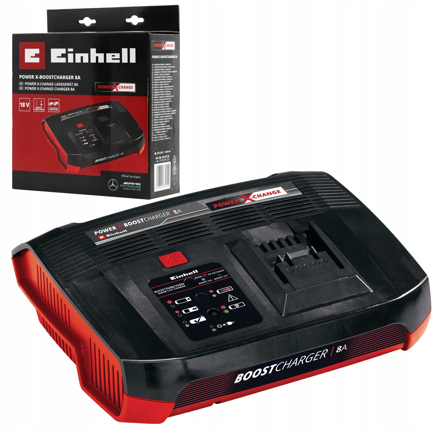 Einhell Nabíječka X-boost Pro Baterii, Rychlé Nabíjení 18 V 8 A