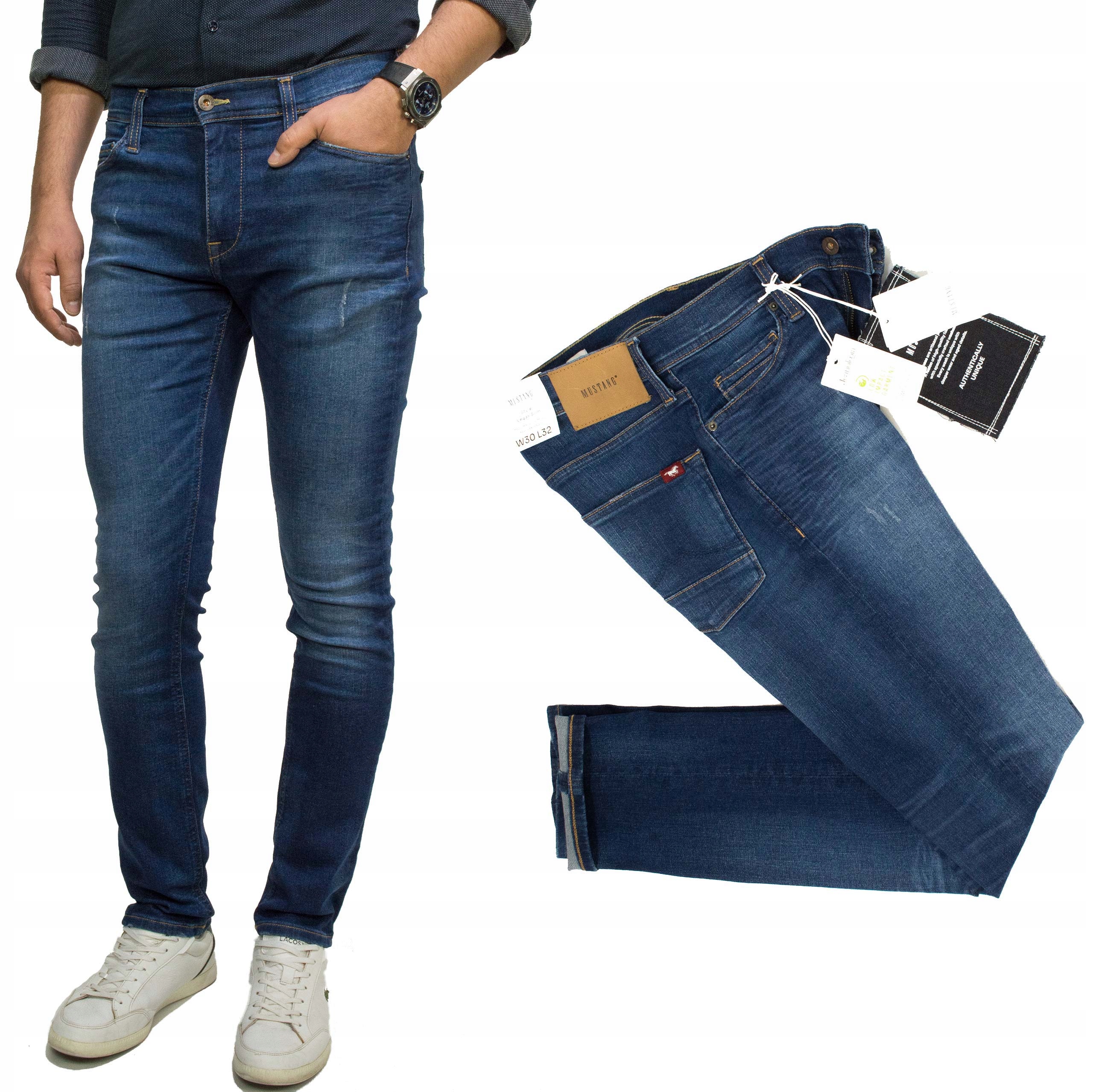 Mustang Vegas Slim City Break 884 pánské džíny Slim W36 L36