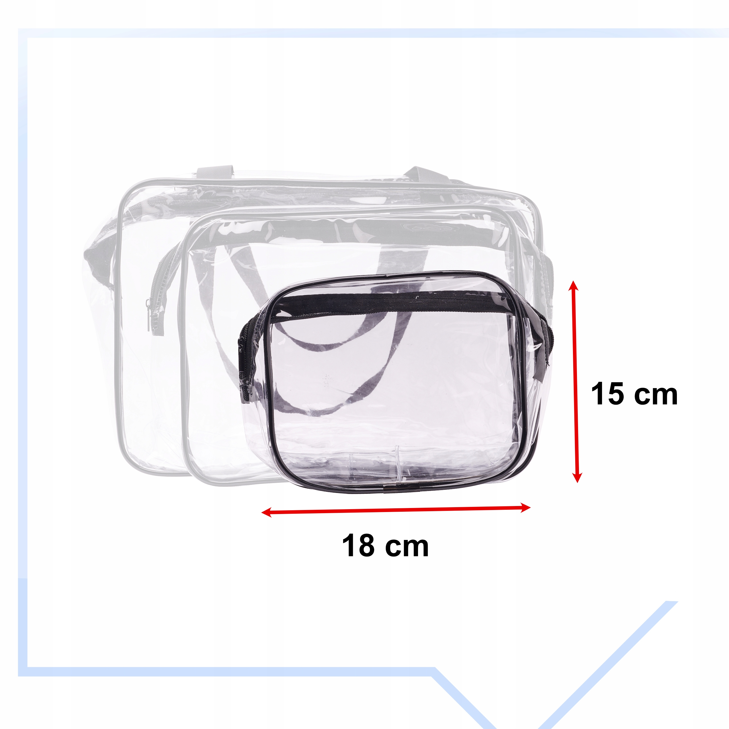 PLECAK TURYSTYCZNY PODRÓŻNY TORBA NA LAPTOPA BAGAŻ PODRĘCZNY 3X KOSMETYCZKA Materiał dominujący poliester