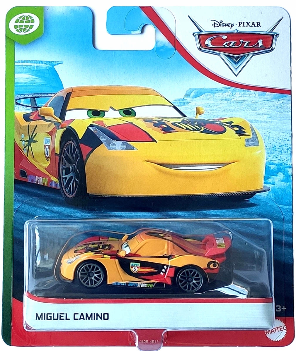 

Mattel Cars Auta Miguel Alcantara Camino 1:55 Nowy