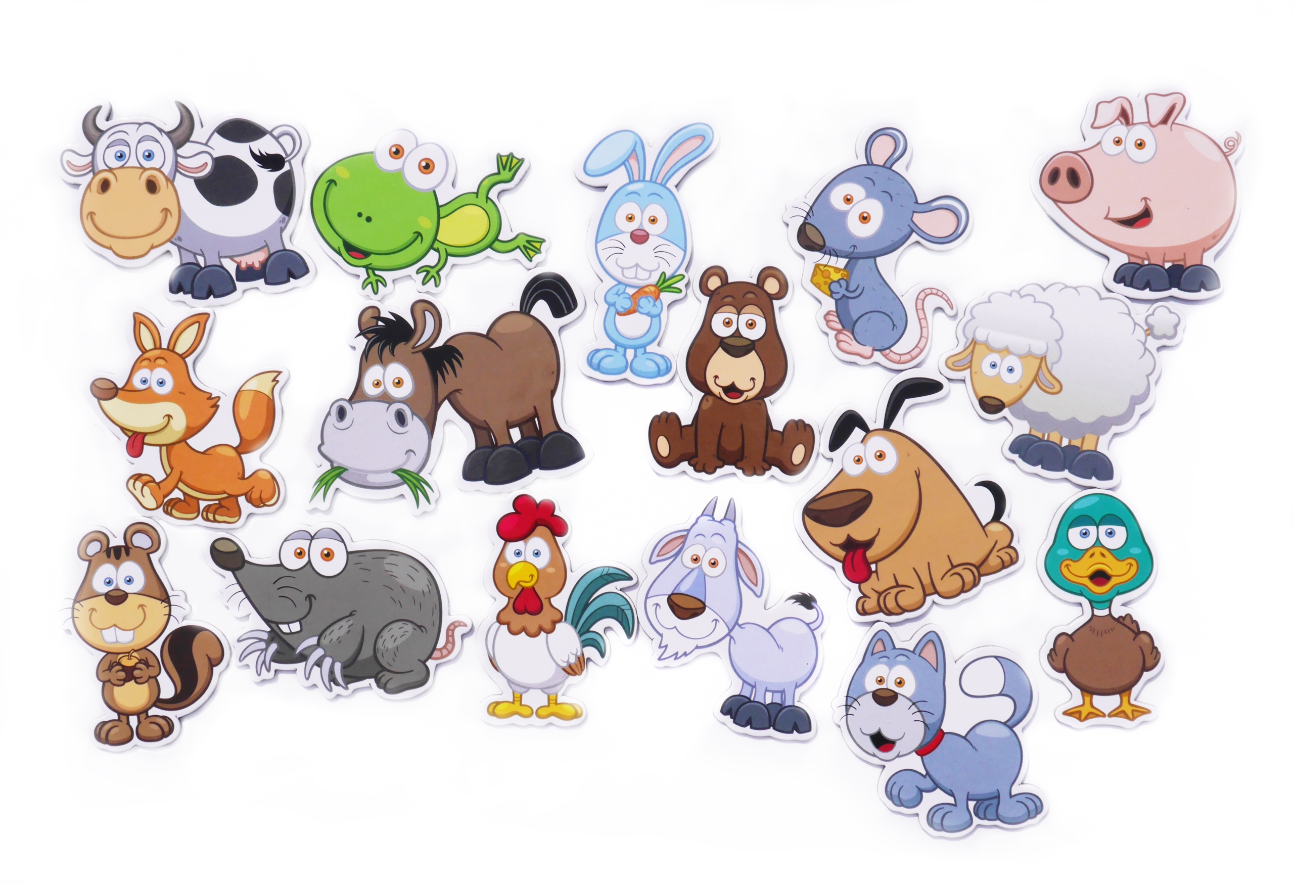 Magnesy na lodówkę ZWIERZĘTA FARMA