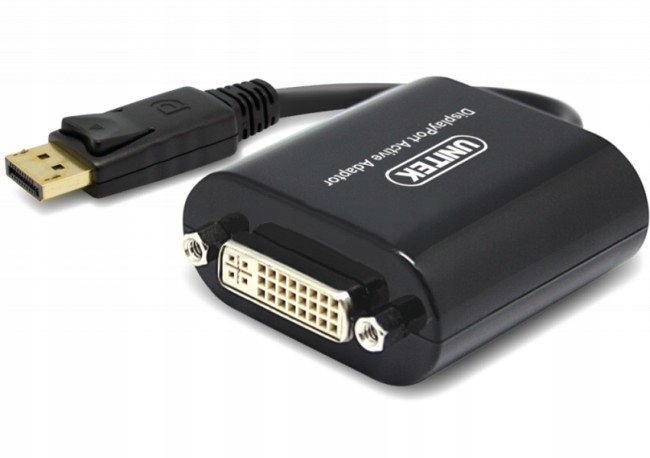 Adapter DisplayPort DVI F aktywny Unitek Y-6322 przejście