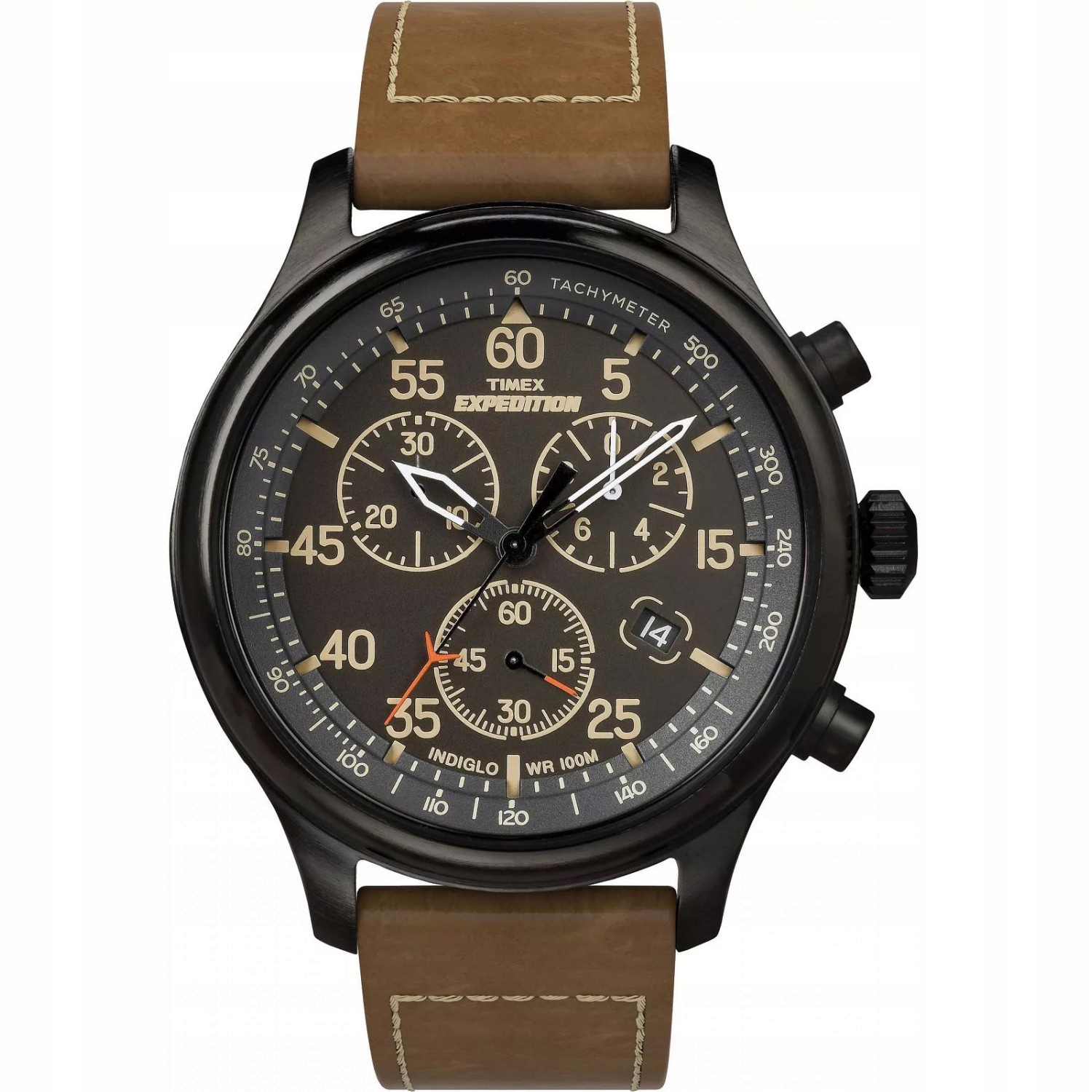 Pánské Hodinky Timex TW4B20800, hnědý řemínek