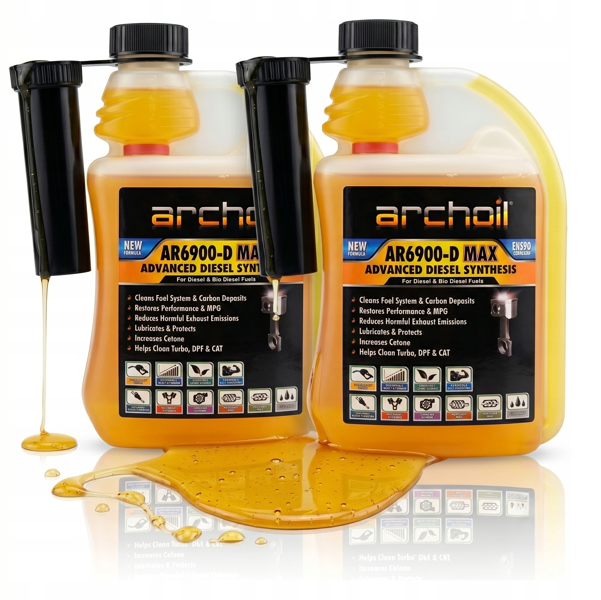 Dodatek Do Paliwa Ropy On Archoil AR6900-D Max Czyści Dodaje Cetany 500mlx2