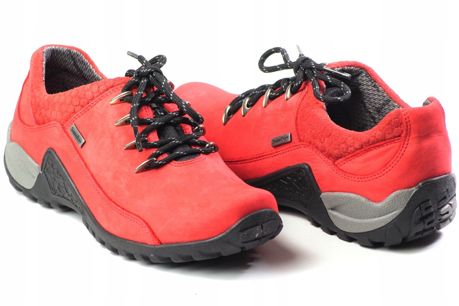 TREKKINGI NIK 05-0128-02-3-12-02 CZERWONE DAMSKIE Kod producenta 05-0128-02-3-12-02