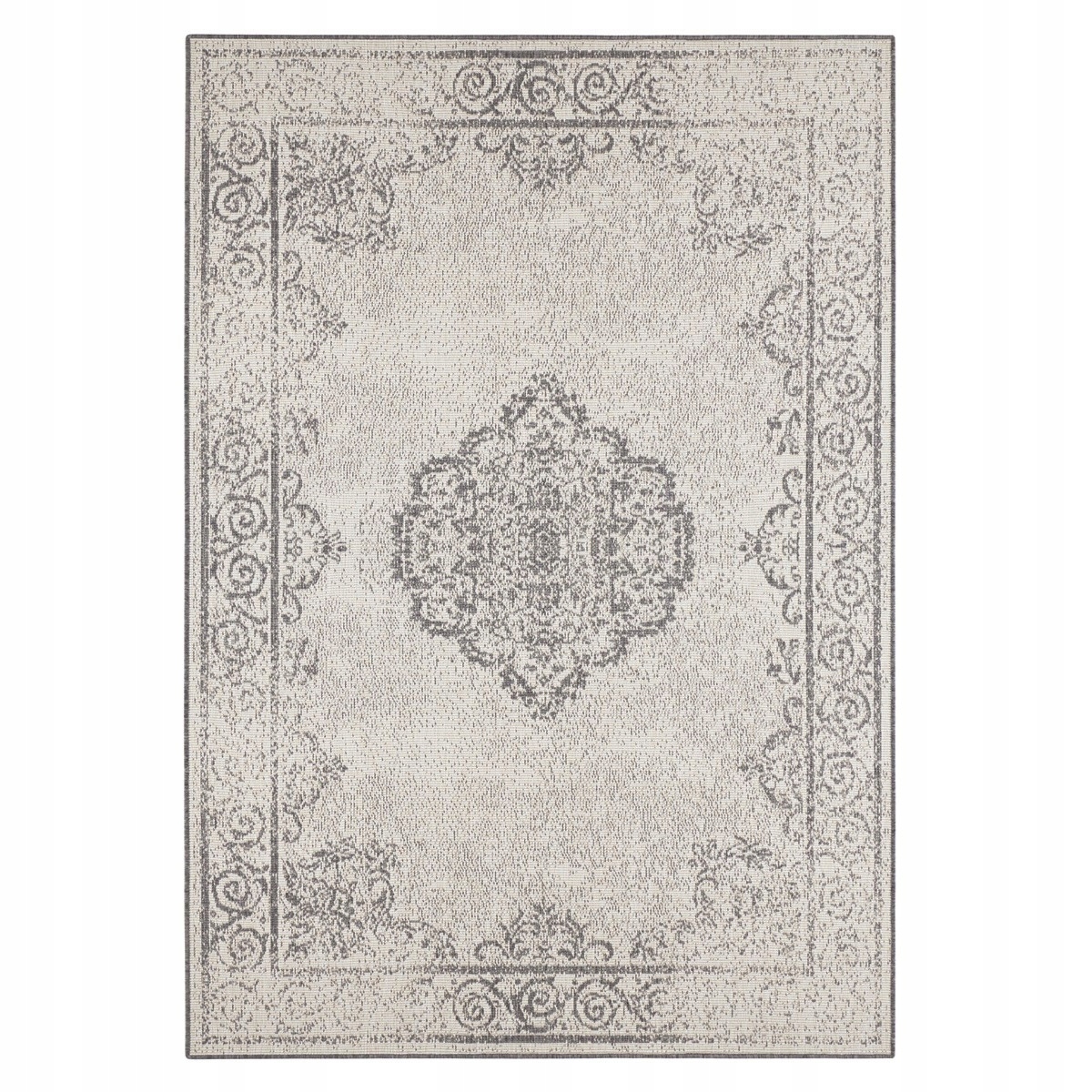 160x230 Kusový koberec Twin Supreme 103870 Grey Cream – na von aj na doma