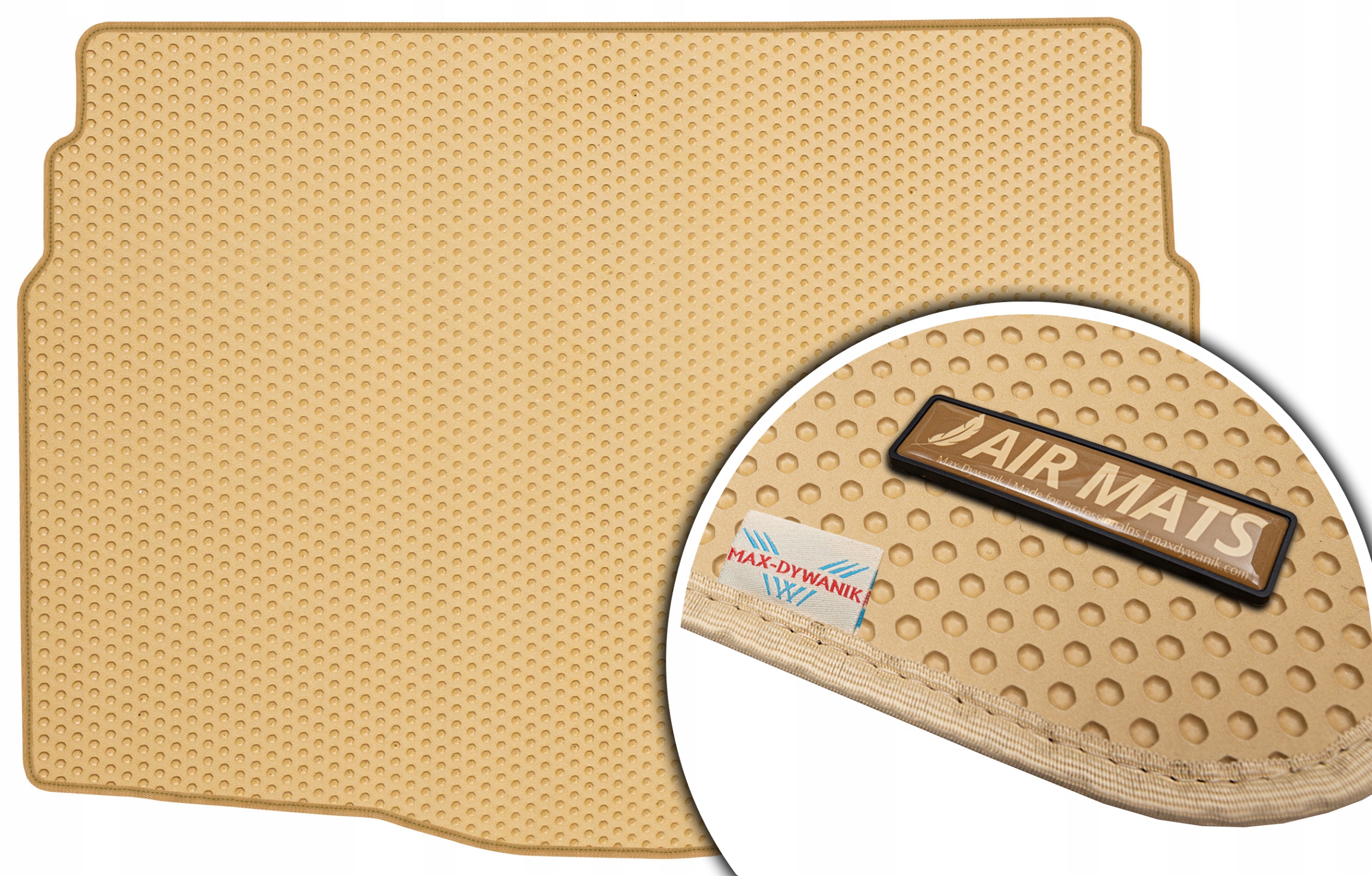Hyundai i30 II Hatchback 2012-2017 Béžová rohož do kufru Eva Air Mats