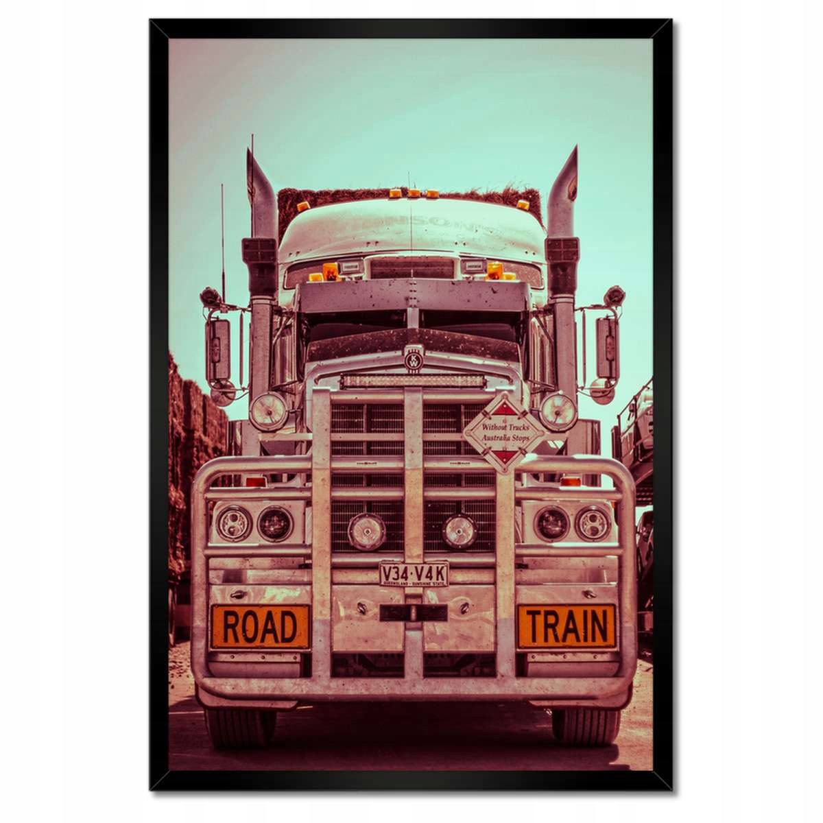 Plakáty v rámu 40x60 Nákladní automobil Truck Tir