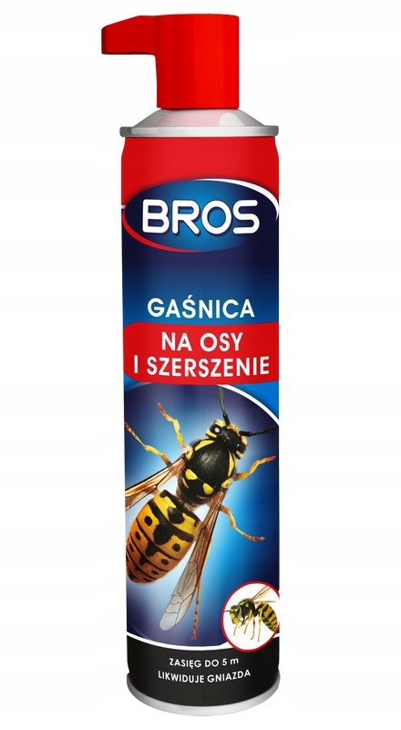 

Gaśnica Na Osy I Szerszenie 300ml Bros