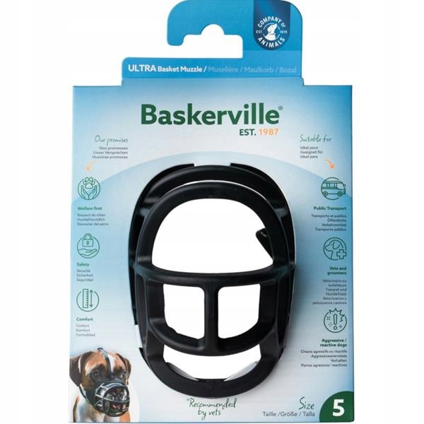 Náhubek Baskerville Ultra velikost 5 Coa