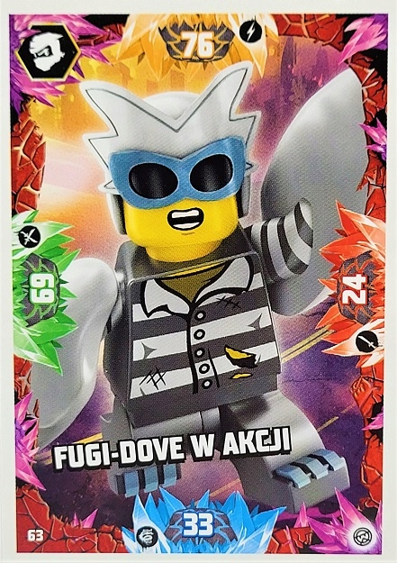 Lego Ninjago Karta Seria 8 nr 063