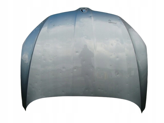 SKODA SUPERB 3 III 15- 2015- MASKA POKRYWA SILNIKA - SZARA - PO GRADZIE