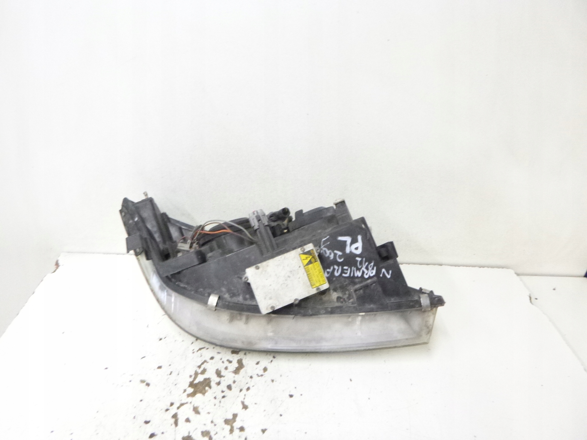 light left front NISSAN PRIMERA P12 XENON original + control unit