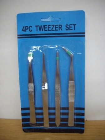 pincety precyzyjne - zestaw 4szt. - 4176/887040/SIM2687 — 5