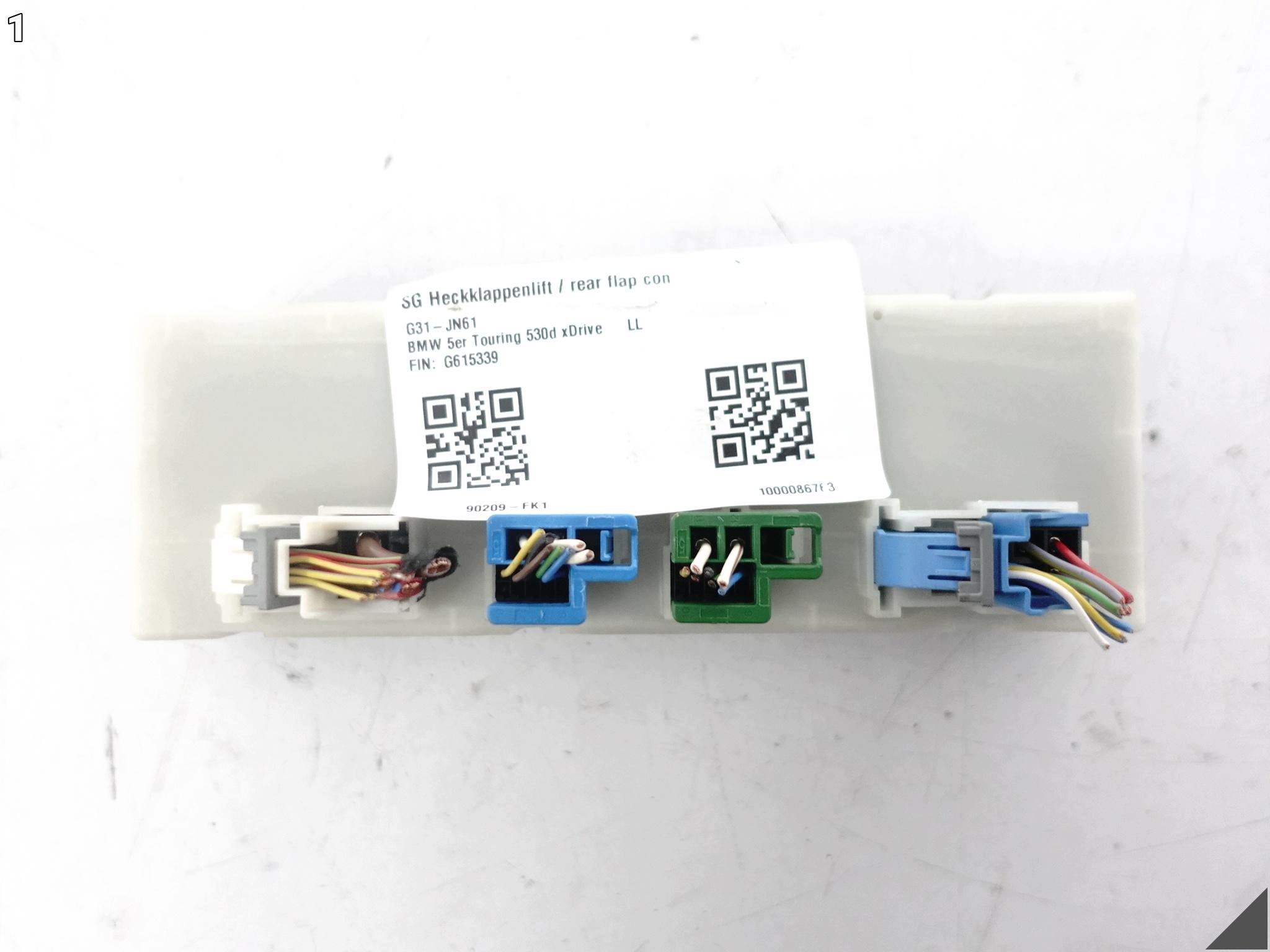 BMW 5 G31 TOURING 17-20 control unit module bonnet POKRYWY boot rear part