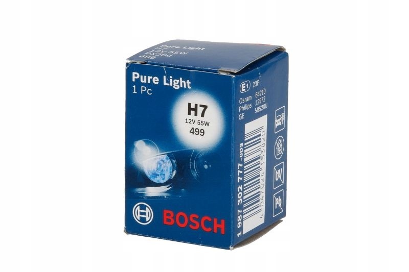 żarówka pozycyjna Bosch H7 55W 12V PureLight