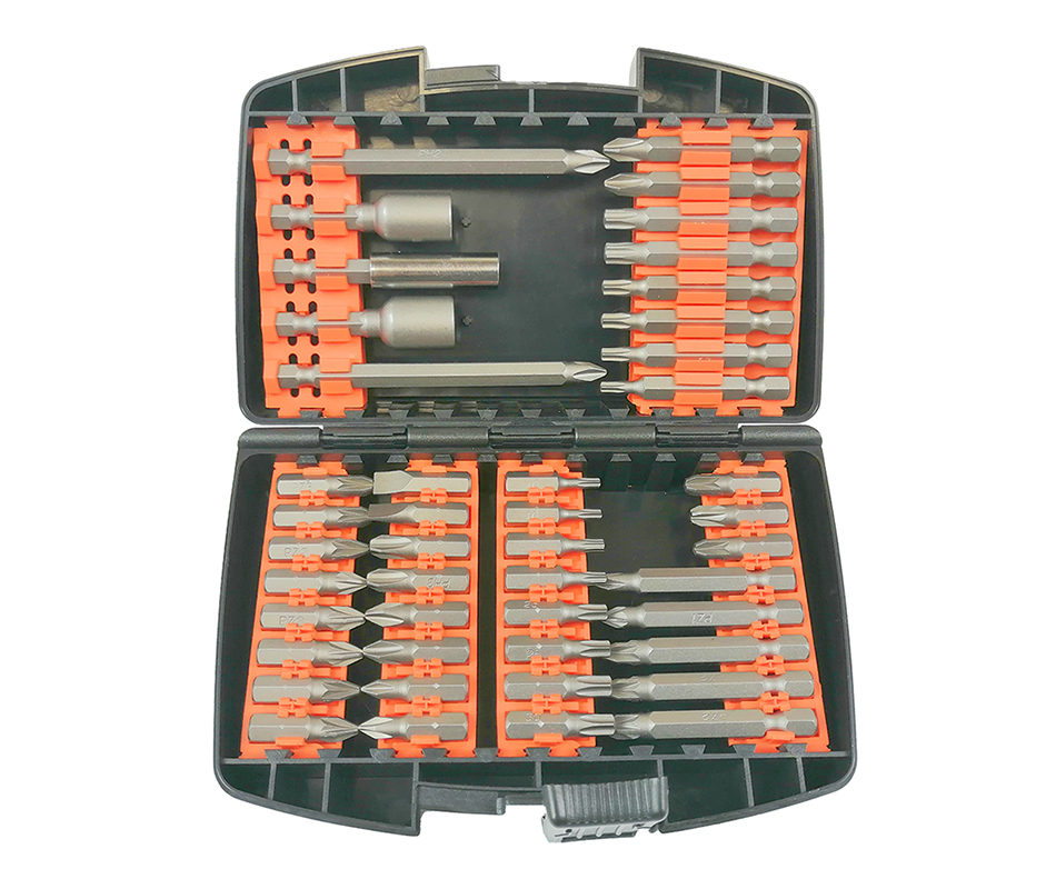 BITY KOŃCÓWKI DO WKRĘTARKI ZESTAW 45 elementów