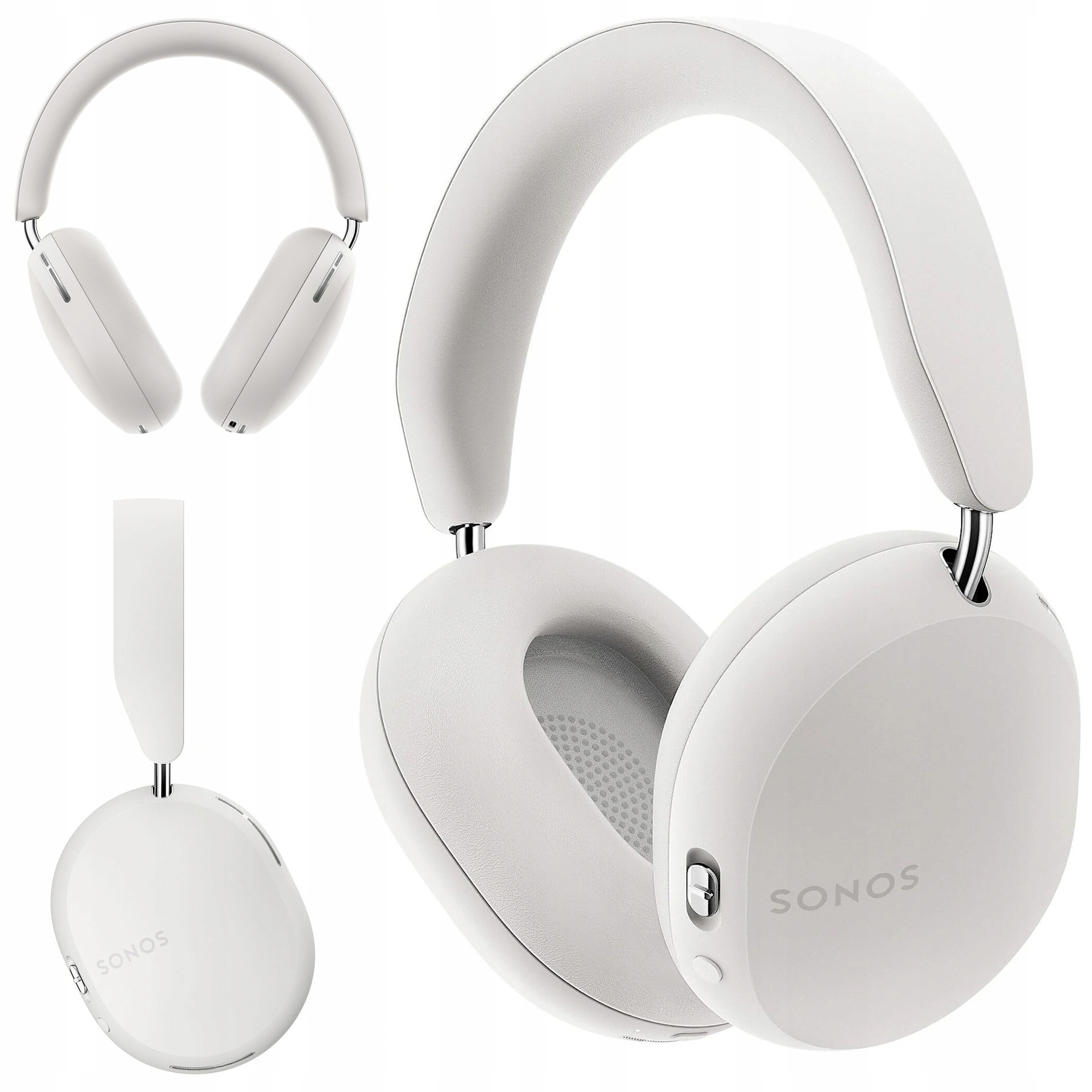 Bezdrátová Sluchátka Přes Uši Sonos Ace Bluetooth 5.4 Bílá White