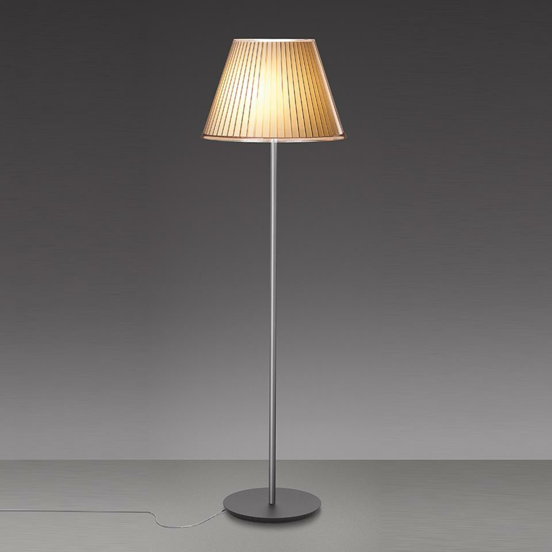 Artemide Choose stojacia lampa pergamen/chróm, výška 178 cm, E27, IP20