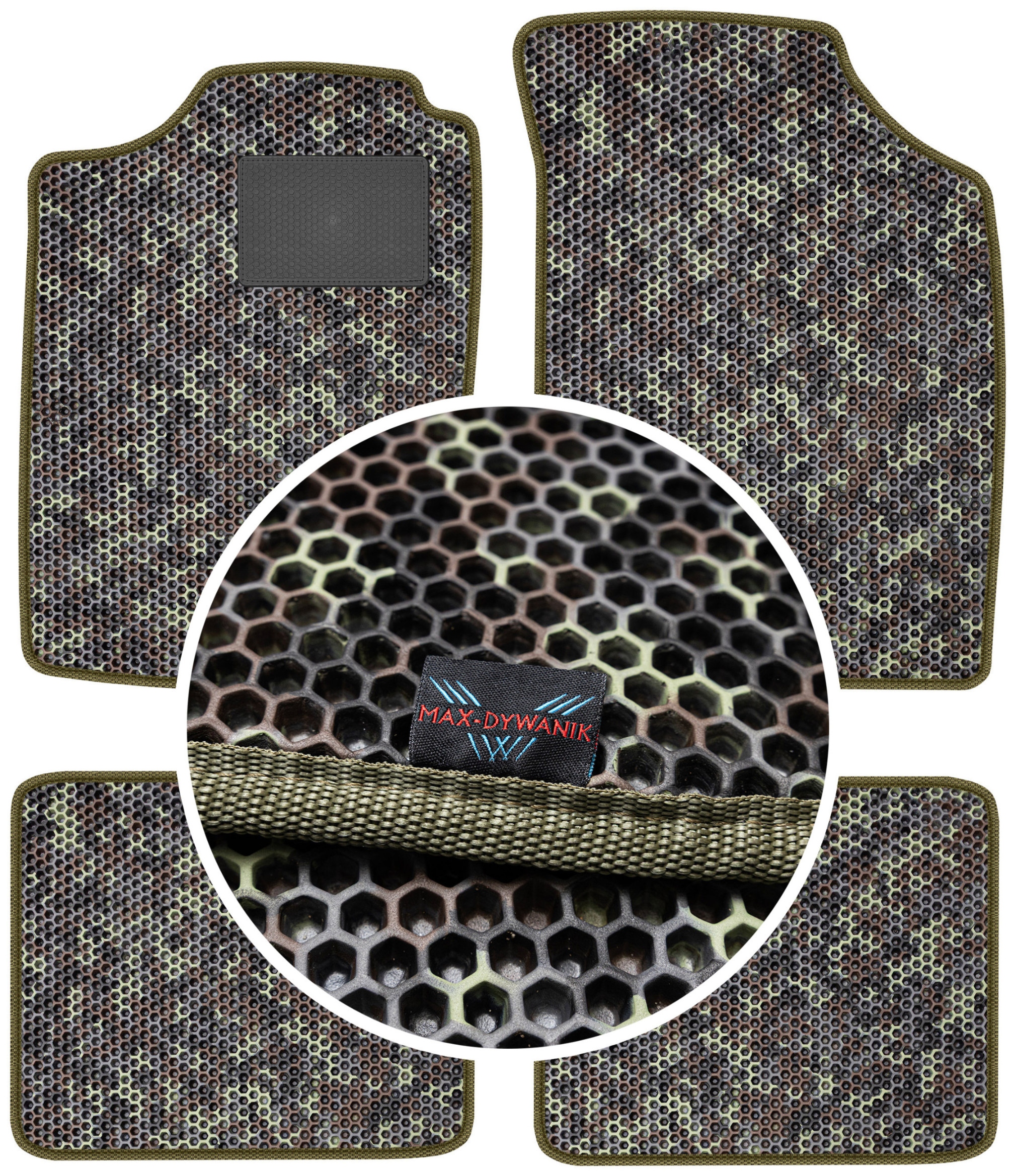 Renault Clio I Hb 1990-1998 Gumové rohože Eva Moro