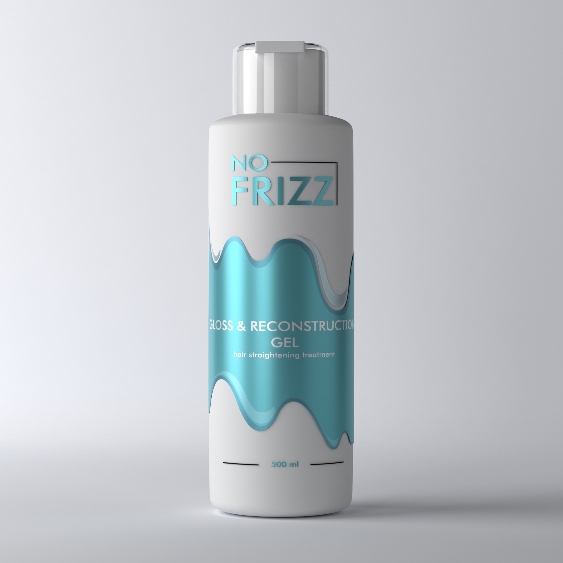 limba No Frizz Gloss & Reconstruction Gel – lehký keratin 500 ml
