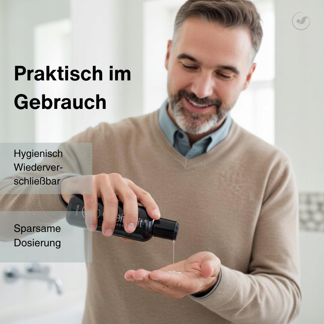 GLEITZEIT Żel Intymny Wodny Dla Mężczyzn 250ml Bezzapachowy — miniatura 5