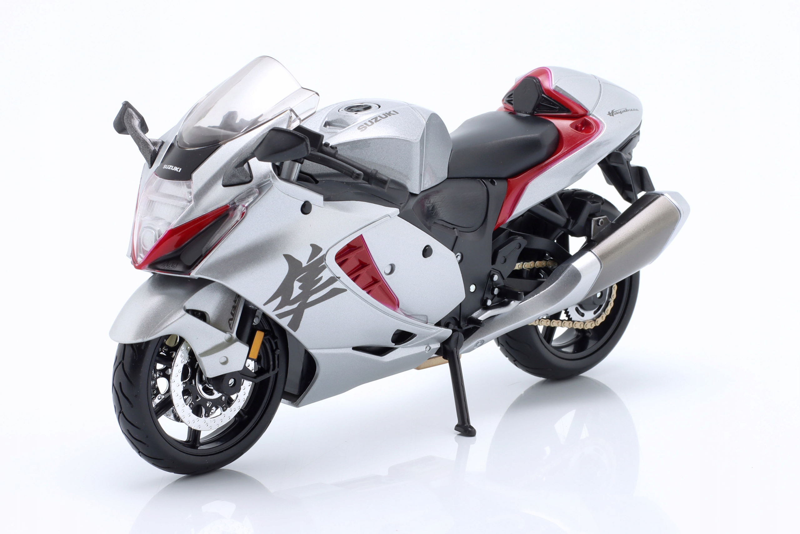 Suzuki Hayabusa Gsx 1300R 2022 Maisto 1:12 model Kovový motocykl 31101