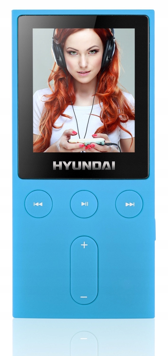 Odtwarzacz mp3 HYUNDAI MPC501GB4FMBL 4GB Niebieski Kolor niebieski