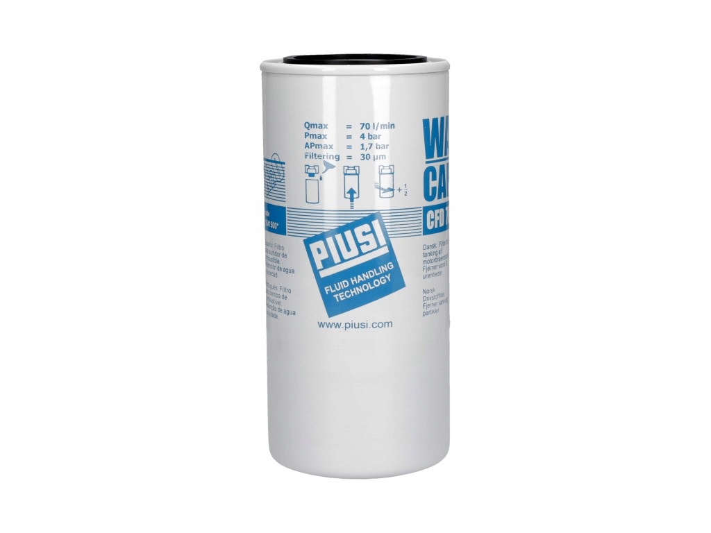 Filtr Piusi Cfd 70-30 z separatorem wody do pomp paliwa SW70 F00611010