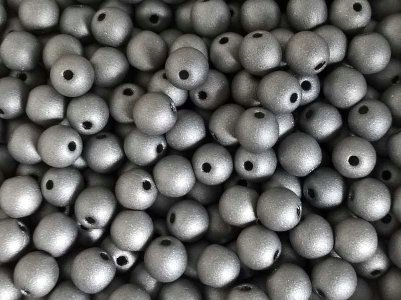 Koraliki Round Beads 00030-27470-Crystal Chrome Full Matted 50 szt. 4 mm