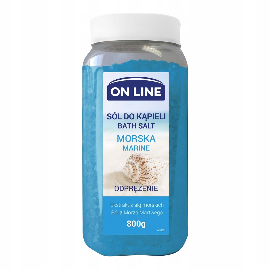ON LINE SÓL DO KĄPIELI 800G MORSKA