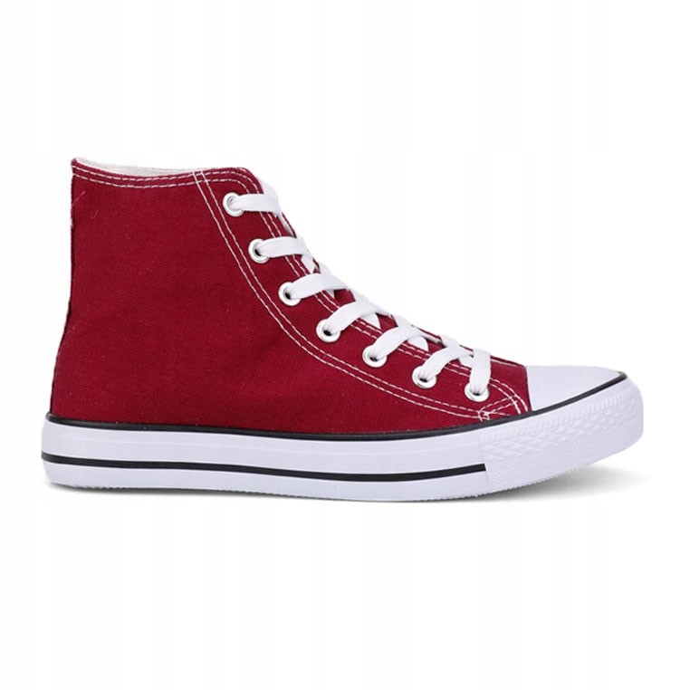 

Trampki bordowe-16 Cecilio r.38