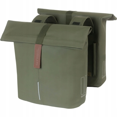 Cyklistická brašna 2-komorová Basil City moss green 28-32L
