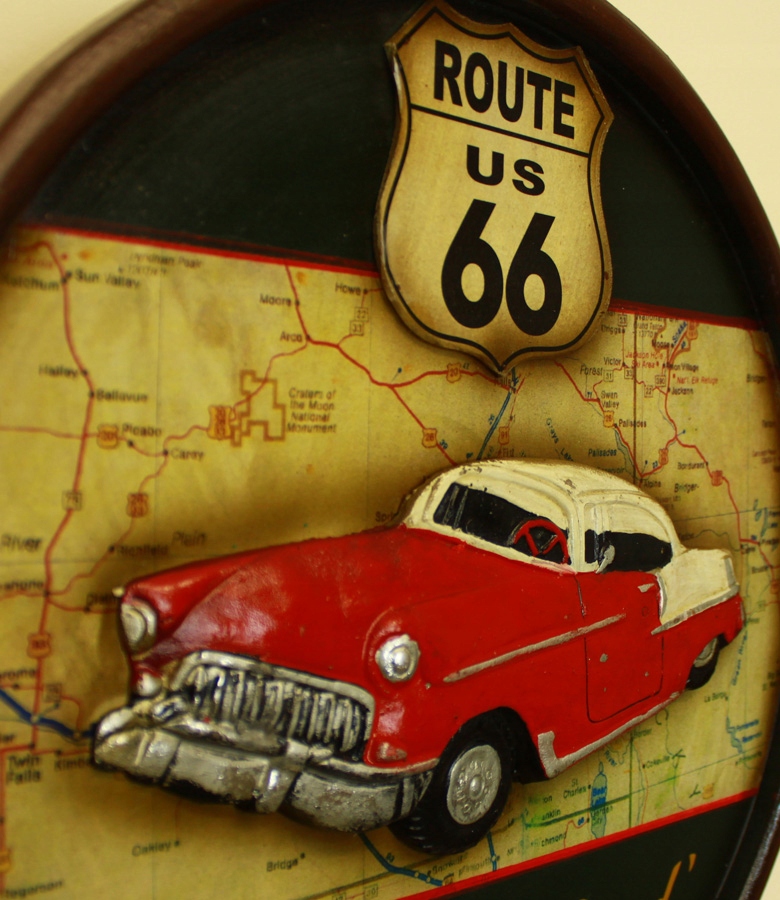 Drewniany szyld plakat Rout 66 USA Producent inny