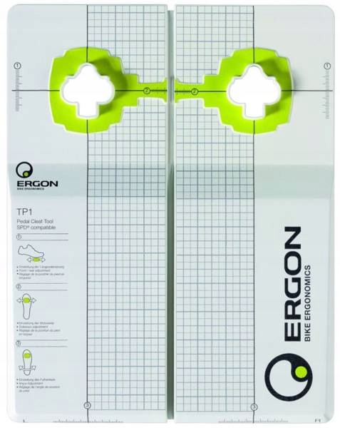 Přípravek na nastavení bloků Shimano Spd TP1 šablona nástroj Ergon