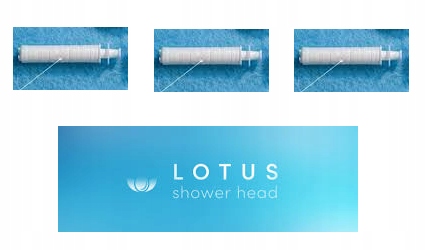 

Filtr osadowy Słuchawki Prysznicowej Lotus 3 szt.