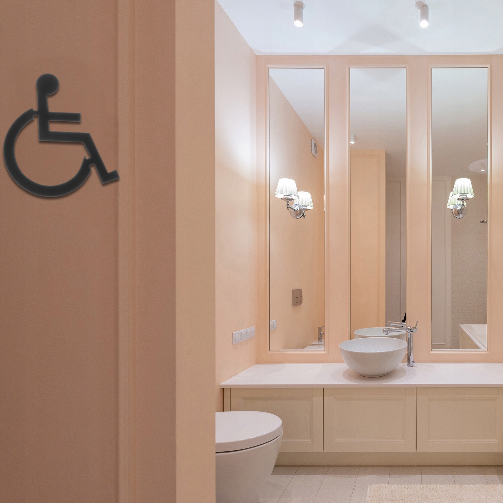 Oznakowanie wózków inwalidzkich Model 52390089