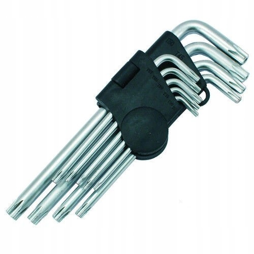 

Komplet kluczy Torx długie T10-T50 9el.