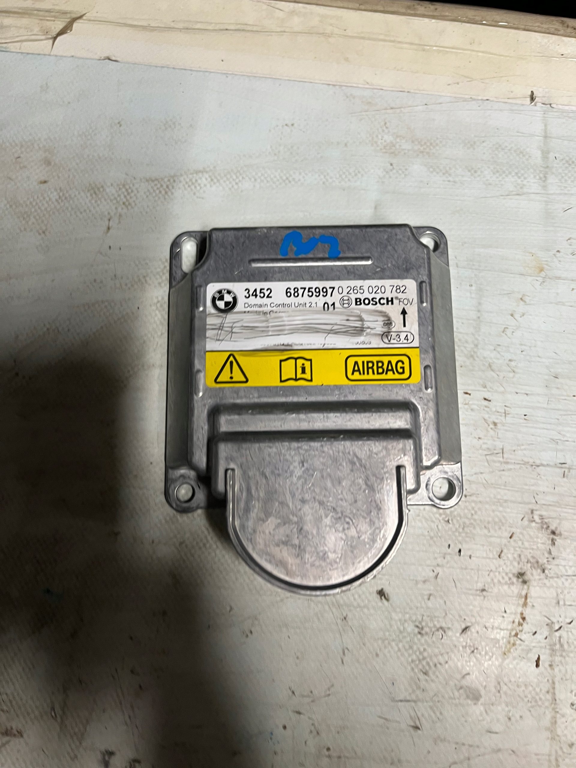 256282 - Бо модуль подушки безпеки BMW F10 LCI F13 F01