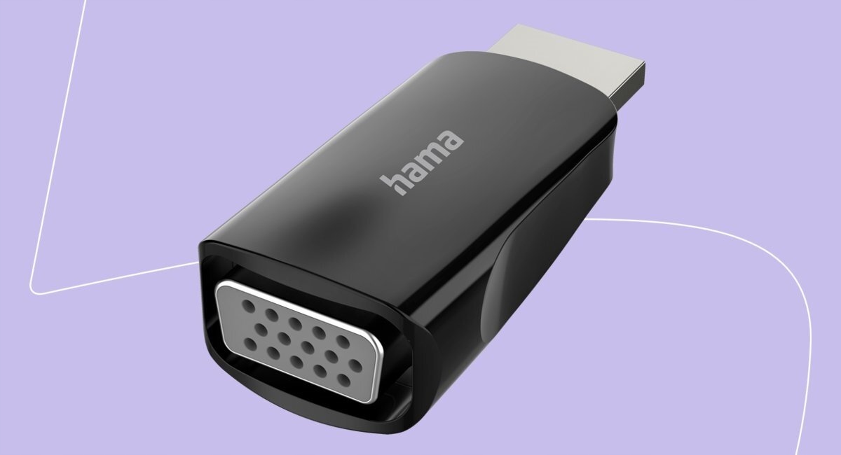 HDMI-Adapter to VGA, Full-HD 1080p Marka Hama